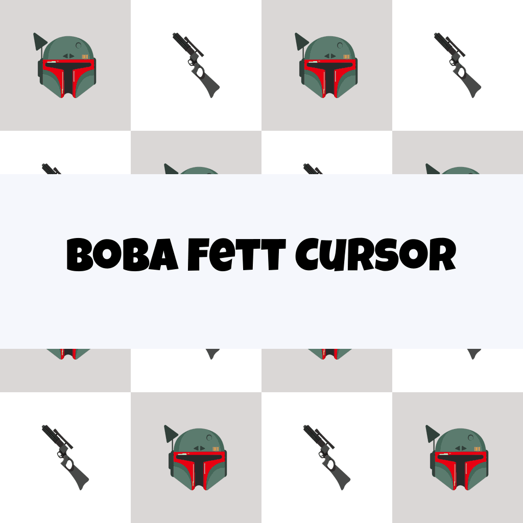 Preview Boba Fett cursor custom cursor pack